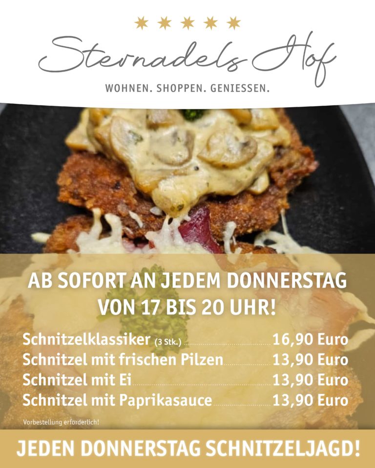 Sternadels Hof Schnitzeljagd ab November 2024